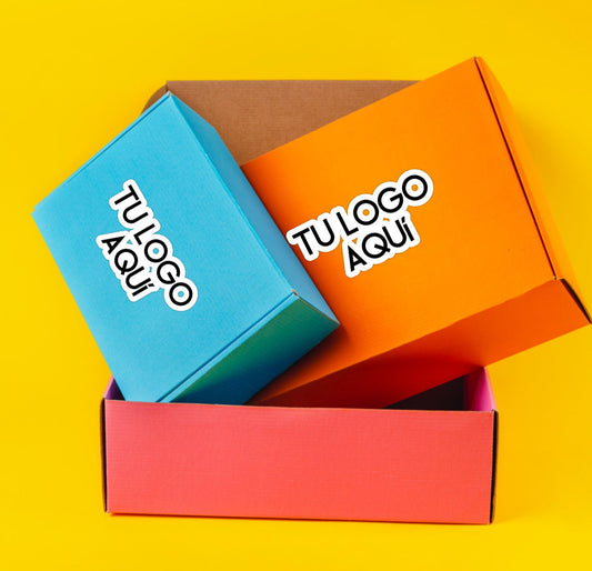 100 Caja Rio 32x24x10 Impresa con tu LOGO*