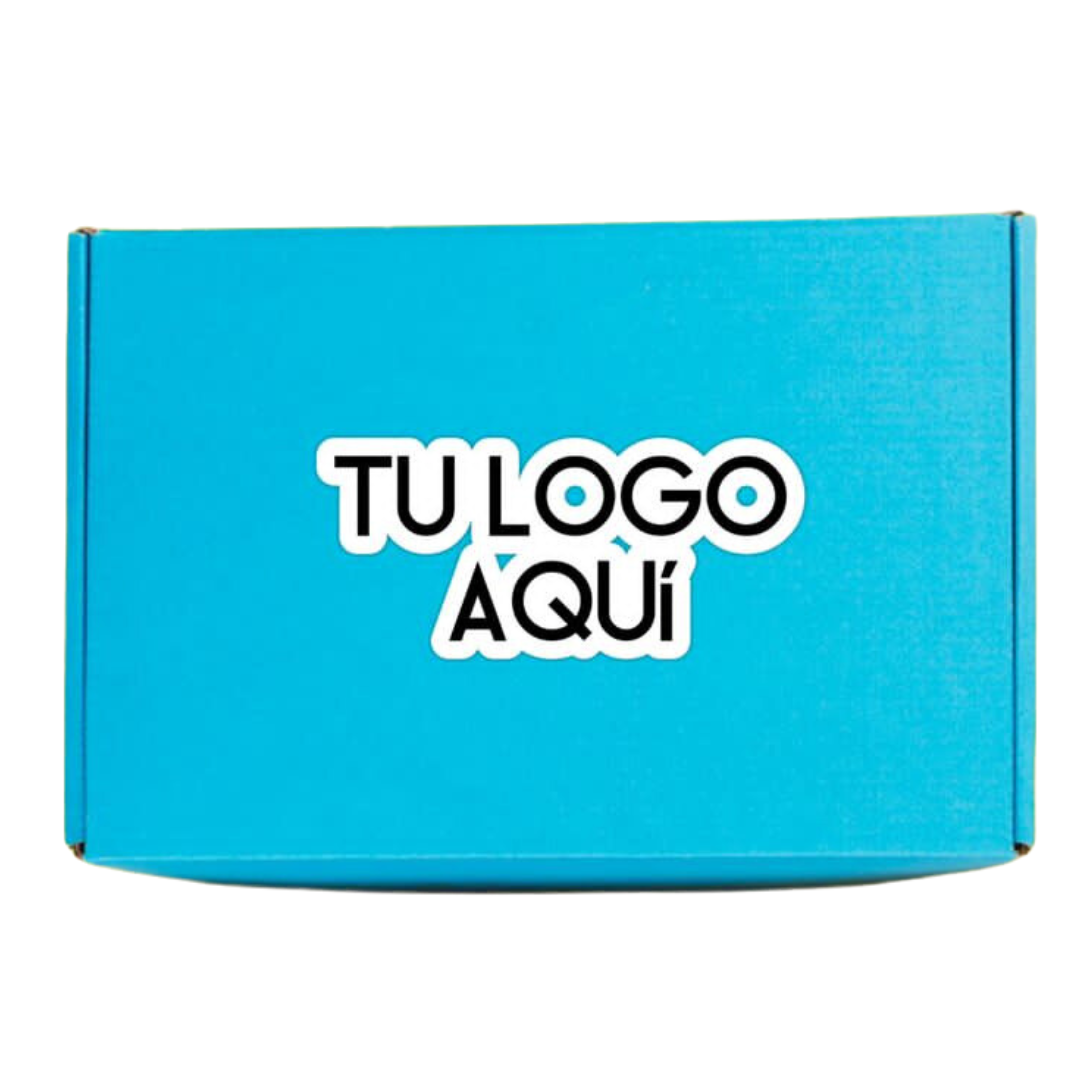 100 cajas MOSCU 40x40x12 con tu logo