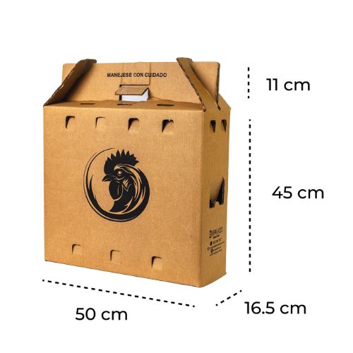 Caja Transporte de Gallos